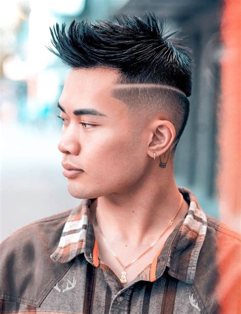 fade haircut for asian